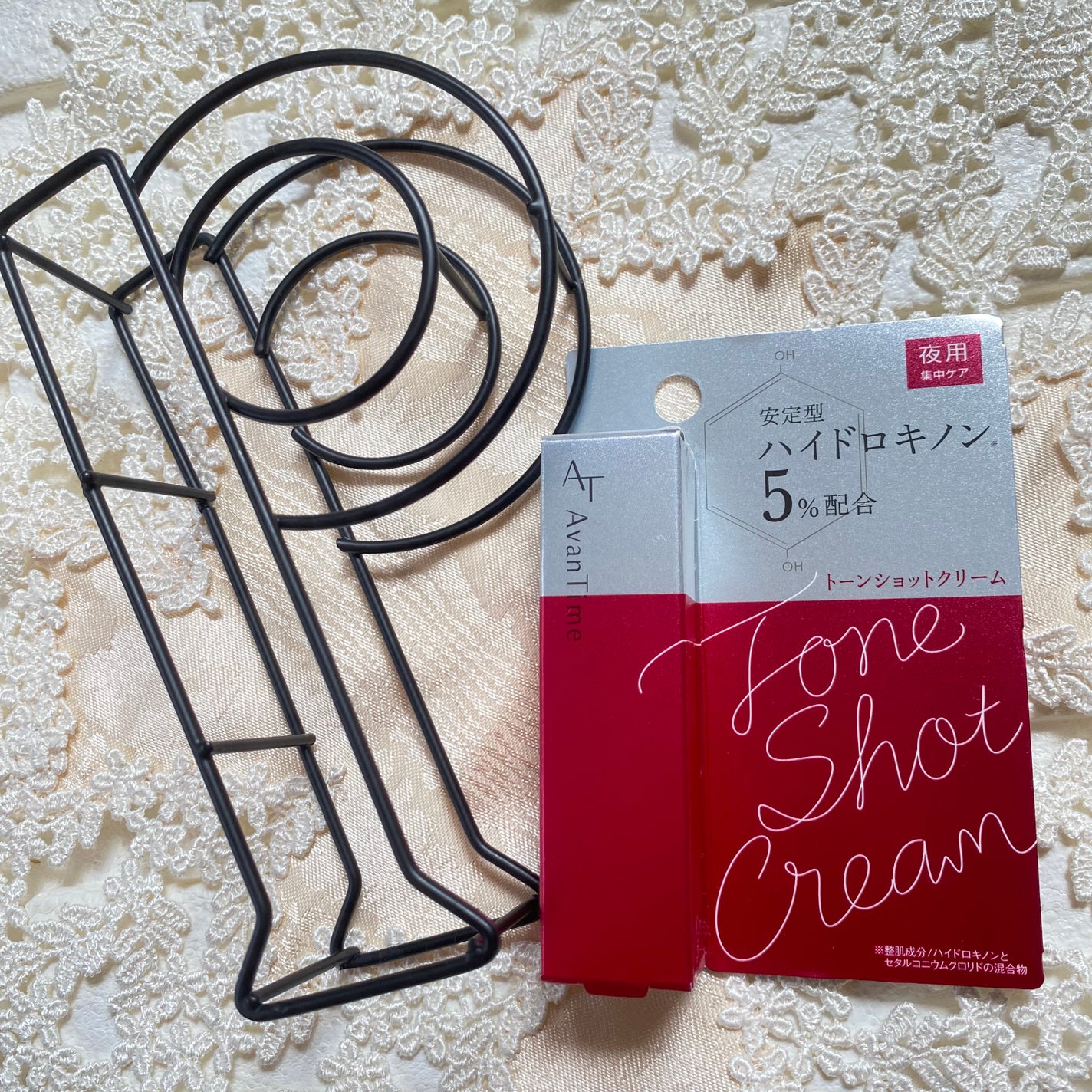 トーンショットクリーム/アバンタイム/フェイスクリームを使ったクチコミ(1枚目)