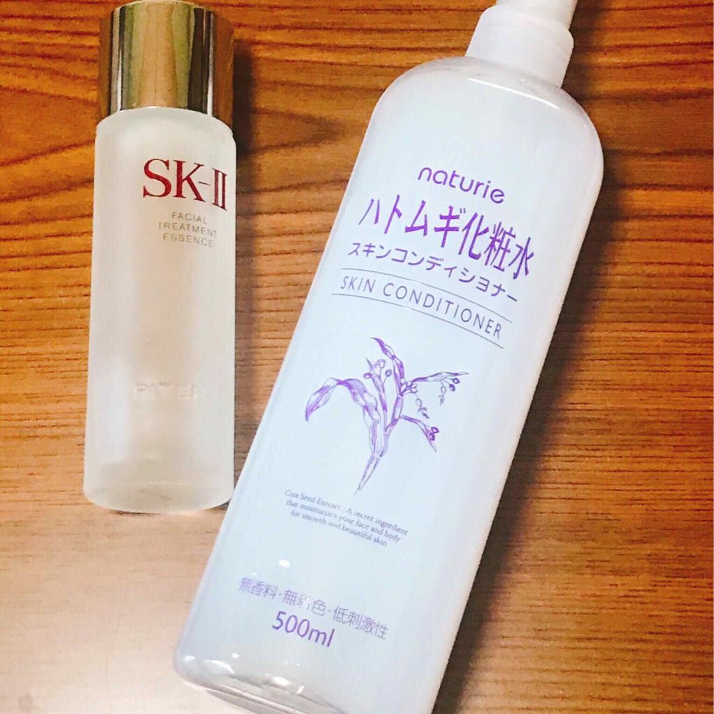 ハトムギ化粧水(ナチュリエ スキンコンディショナー R )/ナチュリエ/化粧水を使ったクチコミ（1枚目）