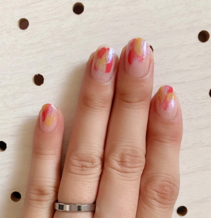 カラフルネイルズ/キャンメイク/マニキュアを使ったクチコミ(5枚目)