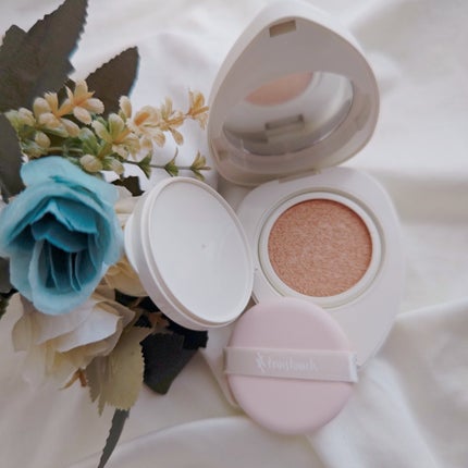 トワタッチ ハートクッション マットカバー/troistouch/クッションファンデーションを使ったクチコミ(5枚目)