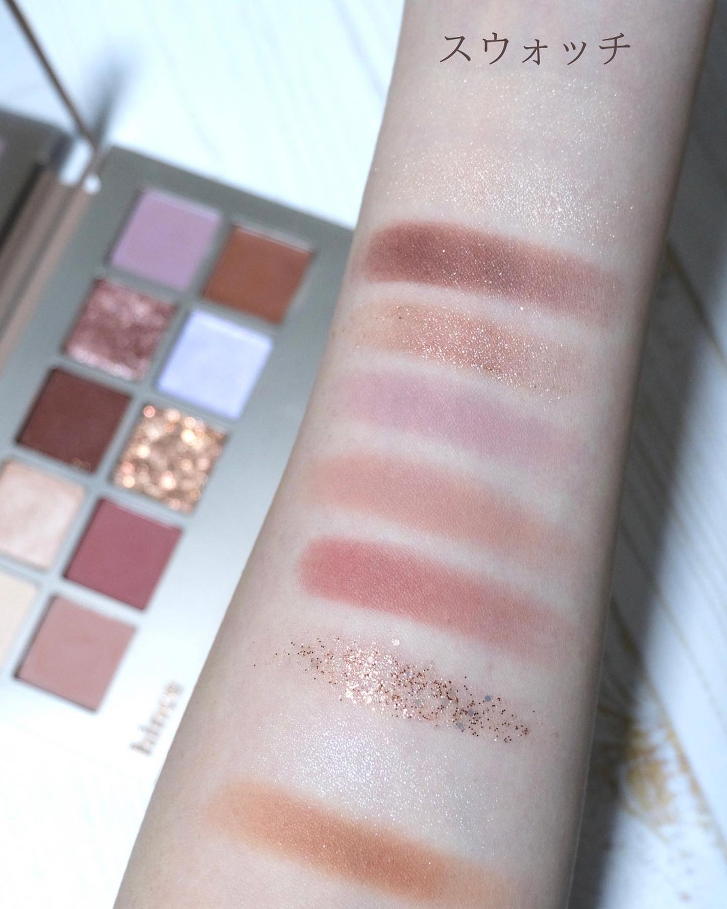 ニューデップスアイシャドウパレット/hince/アイシャドウパレットを使ったクチコミ(6枚目)