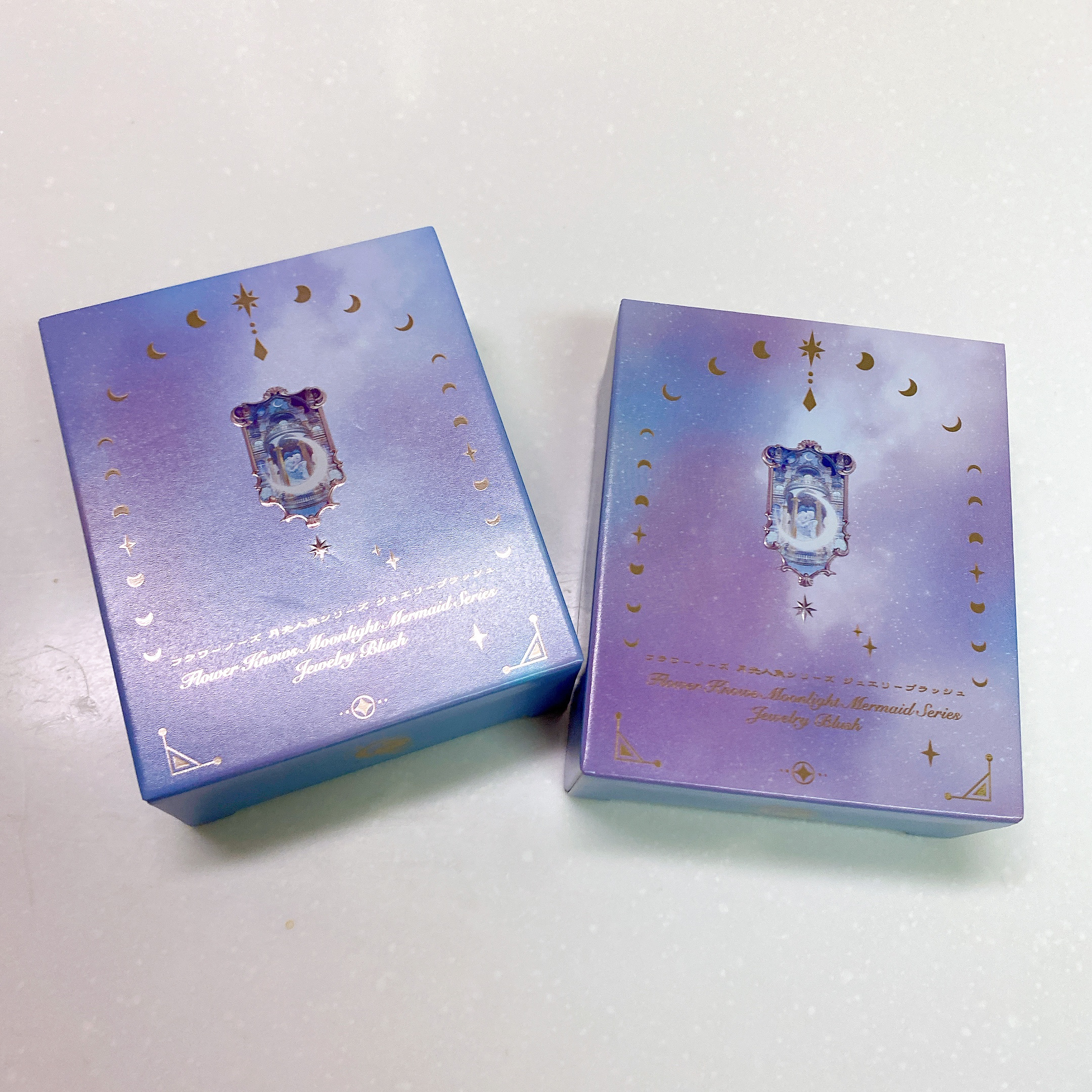 月光人魚 ジュエリーチークブラッシュ/FlowerKnows/パウダーチークを使ったクチコミ（3枚目）