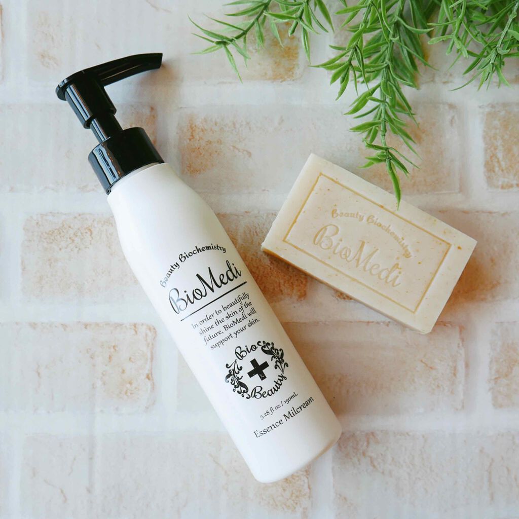 エッセンスモイストソープ/BioMedi/洗顔石鹸を使ったクチコミ(1枚目)