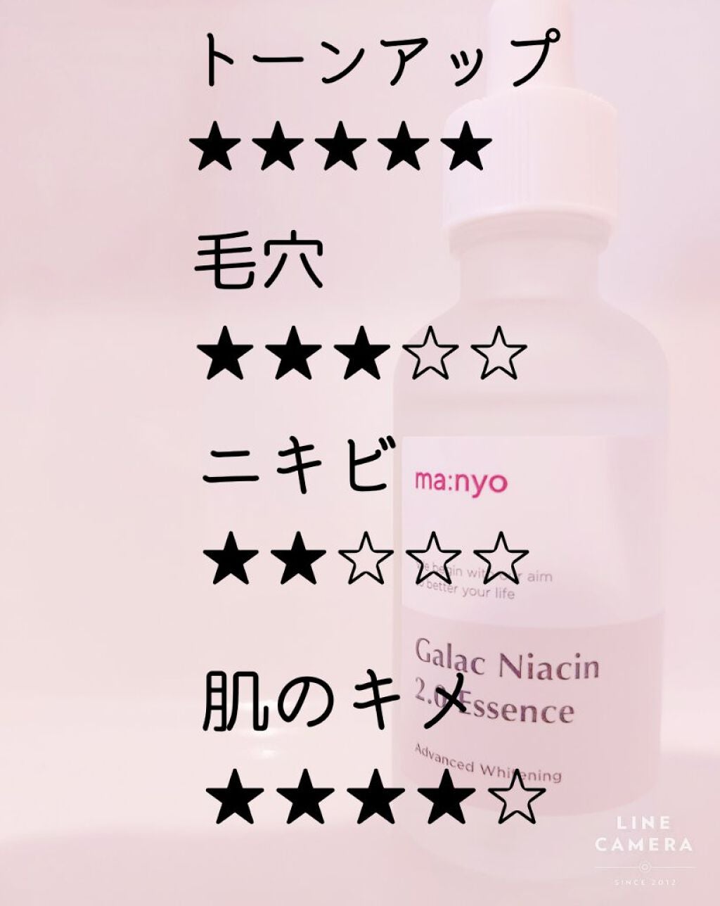 ガラクナイアシン2.0エッセンス/manyo/美容液を使ったクチコミ(4枚目)