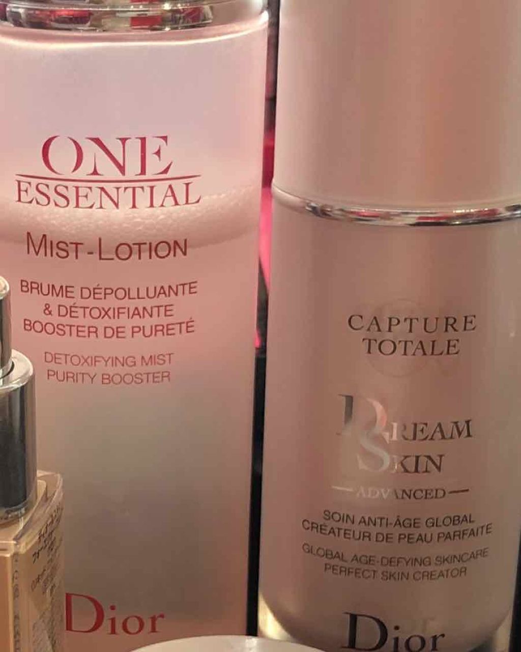 ワン エッセンシャル ミスト ローション/Dior/ミスト状化粧水を使ったクチコミ（1枚目）