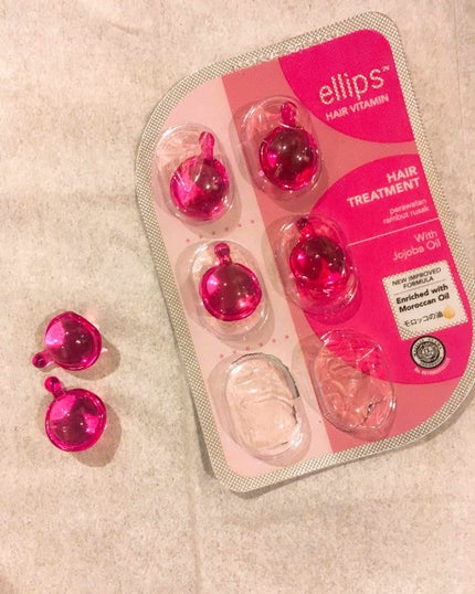 ヘアーオイル【トリートメント】/ellips/ヘアオイルを使ったクチコミ(1枚目)
