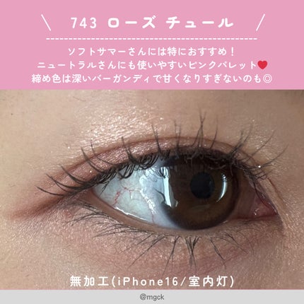 ディオールショウ サンク クルール/Dior/アイシャドウを使ったクチコミ(4枚目)