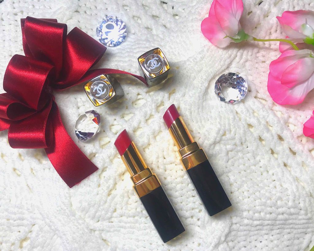 ルージュ ココ フラッシュ 64 アルダン/CHANEL/口紅を使ったクチコミ（1枚目）