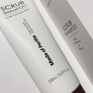 Magic Nine Perlite Scalp Scrub Shampoo/NINELESS/シャンプー・コンディショナーを使ったクチコミ（2枚目）