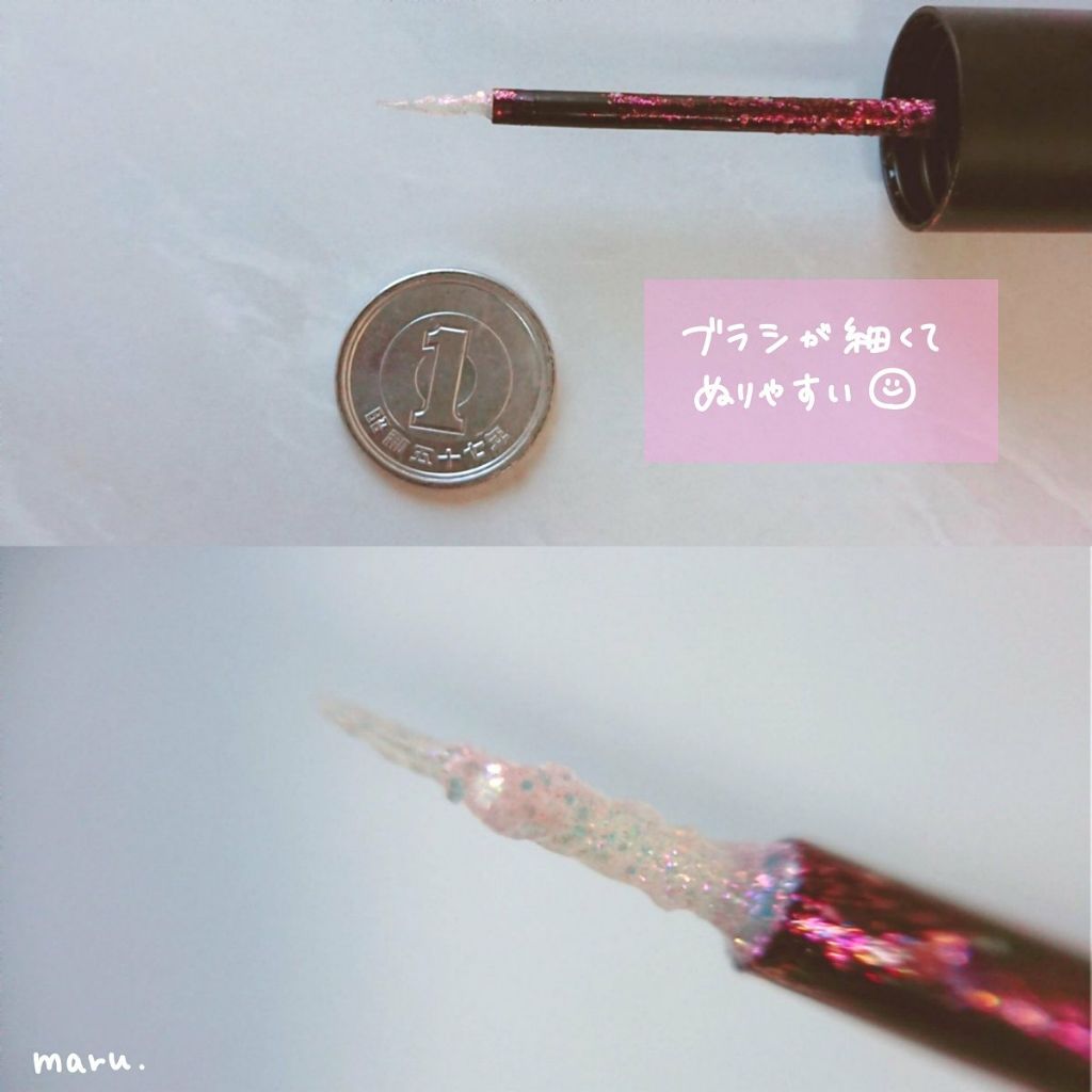 3CE アイスイッチ ピンクペタル (3CE アイスイッチ)/3CE/グリッターを使ったクチコミ（3枚目）