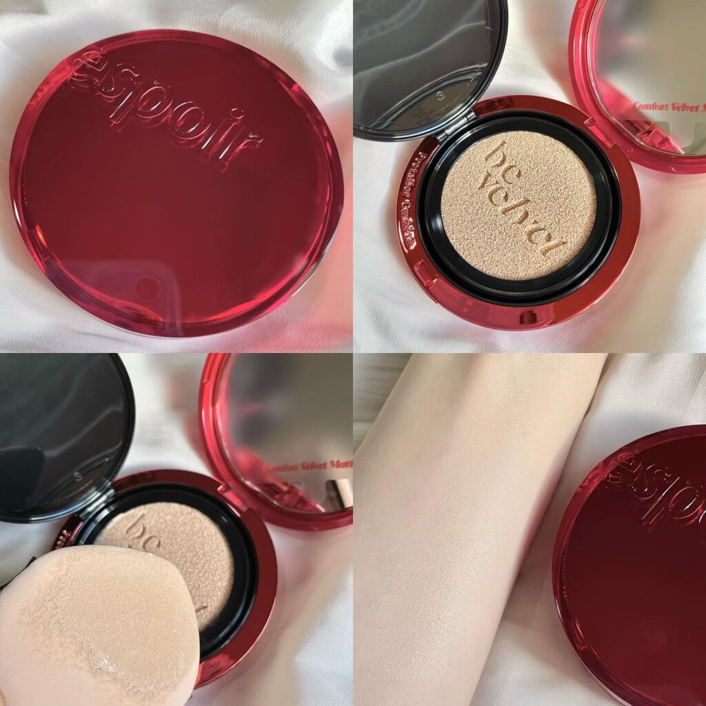 クチュールリップティントベルベット/espoir/リップティントを使ったクチコミ（3枚目）