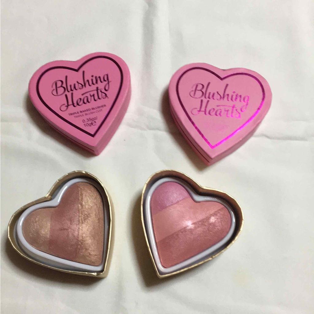 ブラッシング ハート/MAKEUP REVOLUTION/パウダーチークを使ったクチコミ(1枚目)