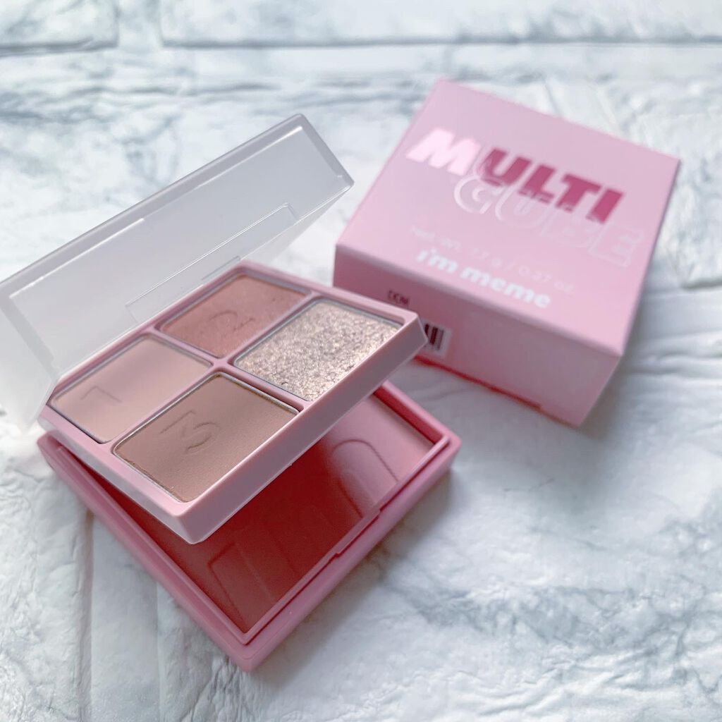 マルチキューブ/i’m meme/アイシャドウパレットを使ったクチコミ(1枚目)