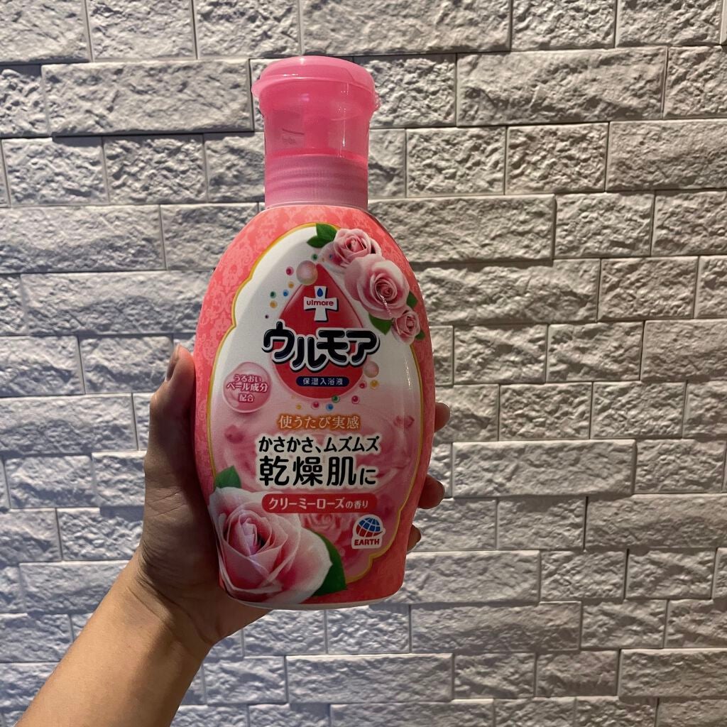 保湿入浴液 ウルモア クリーミーローズの香り/ウルモア/保湿系入浴剤を使ったクチコミ(1枚目)