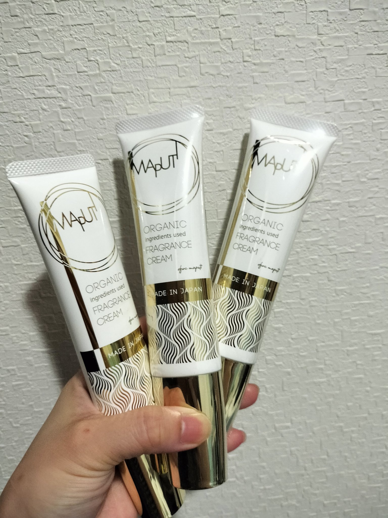 オーガニックフレグランスバストクリーム/MAPUTI/バストケア・ヒップケアを使ったクチコミ（1枚目）