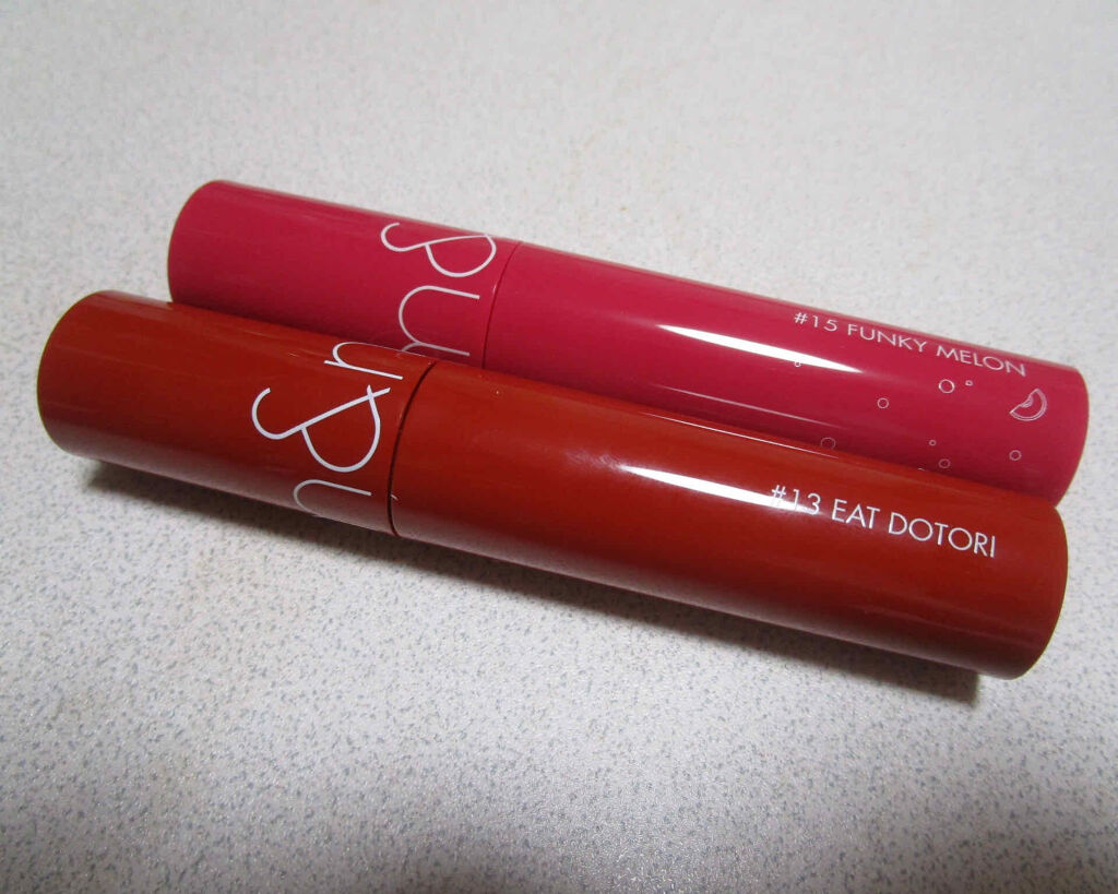 ジューシーラスティングティント/rom&nd/リップティントを使ったクチコミ（1枚目）