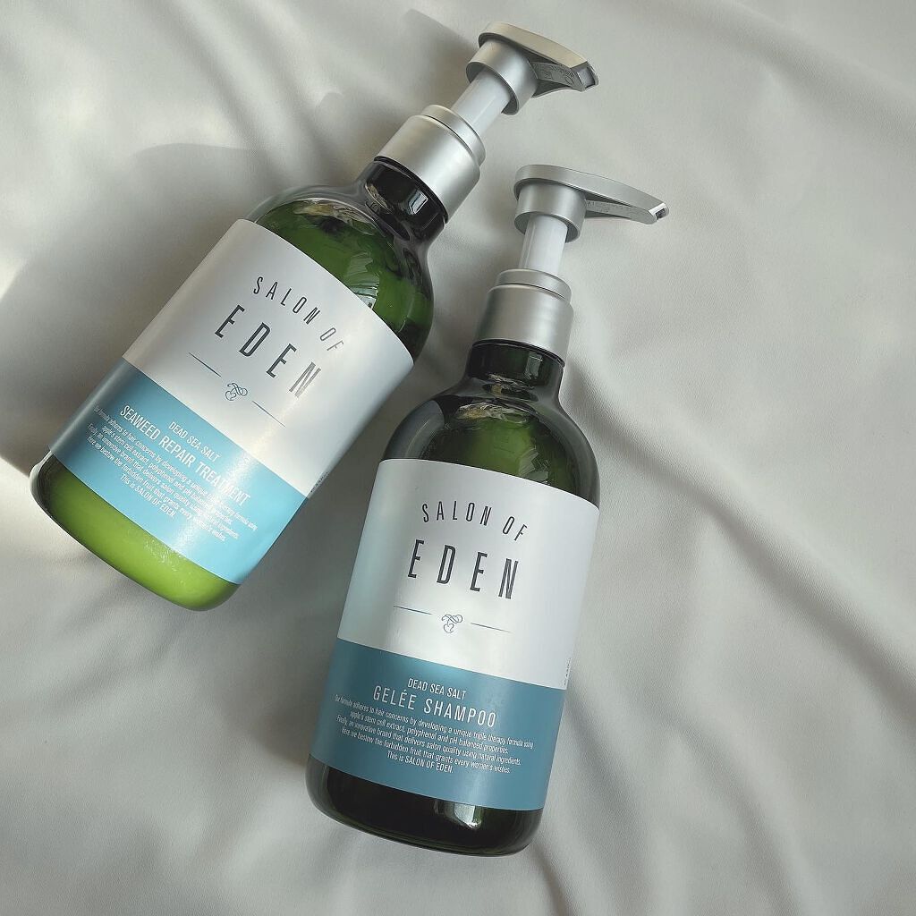 サロンオブエデン ジュレ シャンプー Ｍ／トリートメント Ｍ		/SALON OF EDEN/市販シャンプーを使ったクチコミ（1枚目）