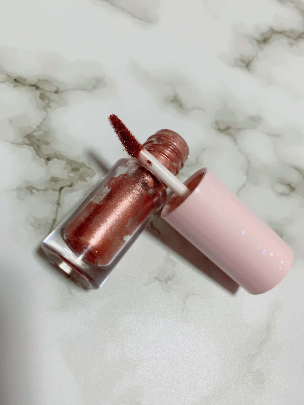 シュガー トゥインクル リキッド シャドウ/PERIPERA/リキッドアイシャドウを使ったクチコミ（2枚目）