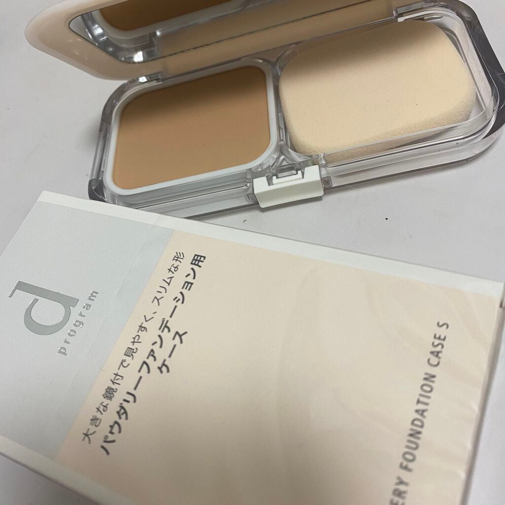 薬用 スキンケアファンデーション(パウダリー)/d プログラム/パウダーファンデーションを使ったクチコミ(1枚目)