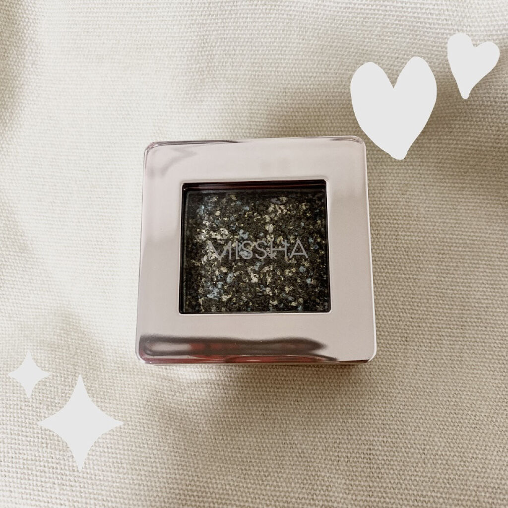 グリッタープリズム シャドウ/MISSHA/グリッターを使ったクチコミ（1枚目）