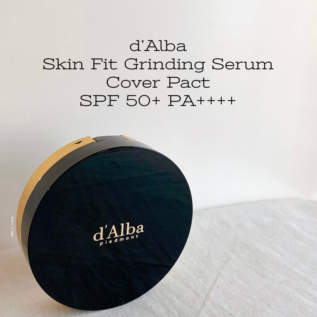 スキンフィットグラインディングセラムカバーパクト/ダルバ/その他ファンデーションを使ったクチコミ(2枚目)