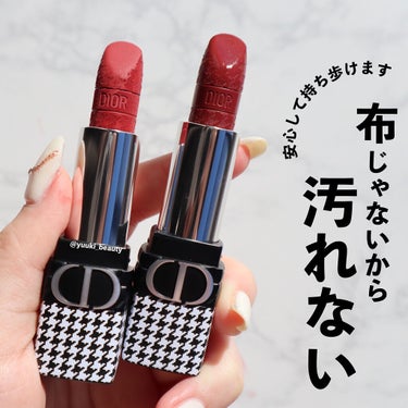 ルージュ ディオール 720 アイコン ベルベット<ニュー ルック エディション>（生産終了）/Dior/口紅を使ったクチコミ（3枚目）