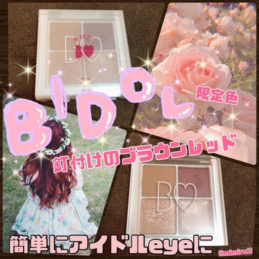 THE アイパレR 103 釘づけのブラウンレッド【旧】/b idol/アイシャドウパレットを使ったクチコミ（1枚目）