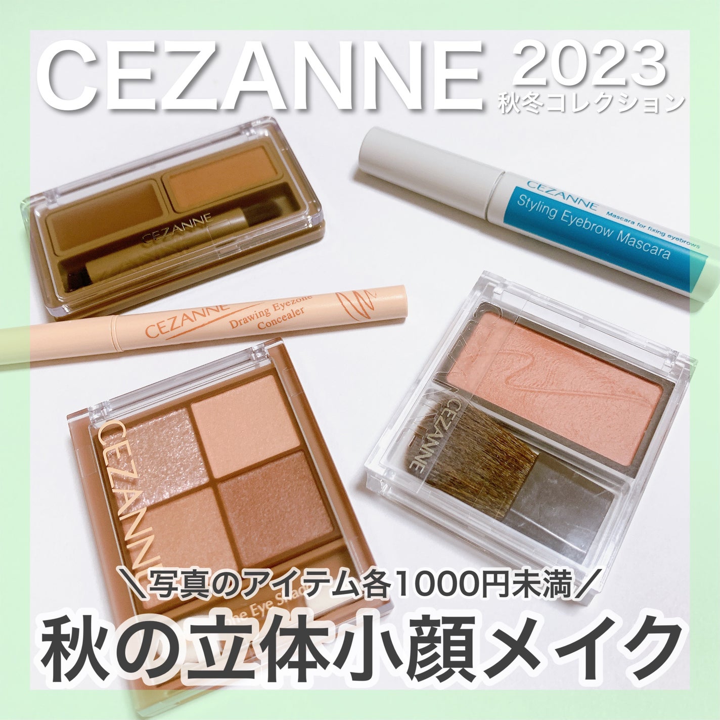 チークブラッシュ/CEZANNE/パウダーチークを使ったクチコミ(1枚目)