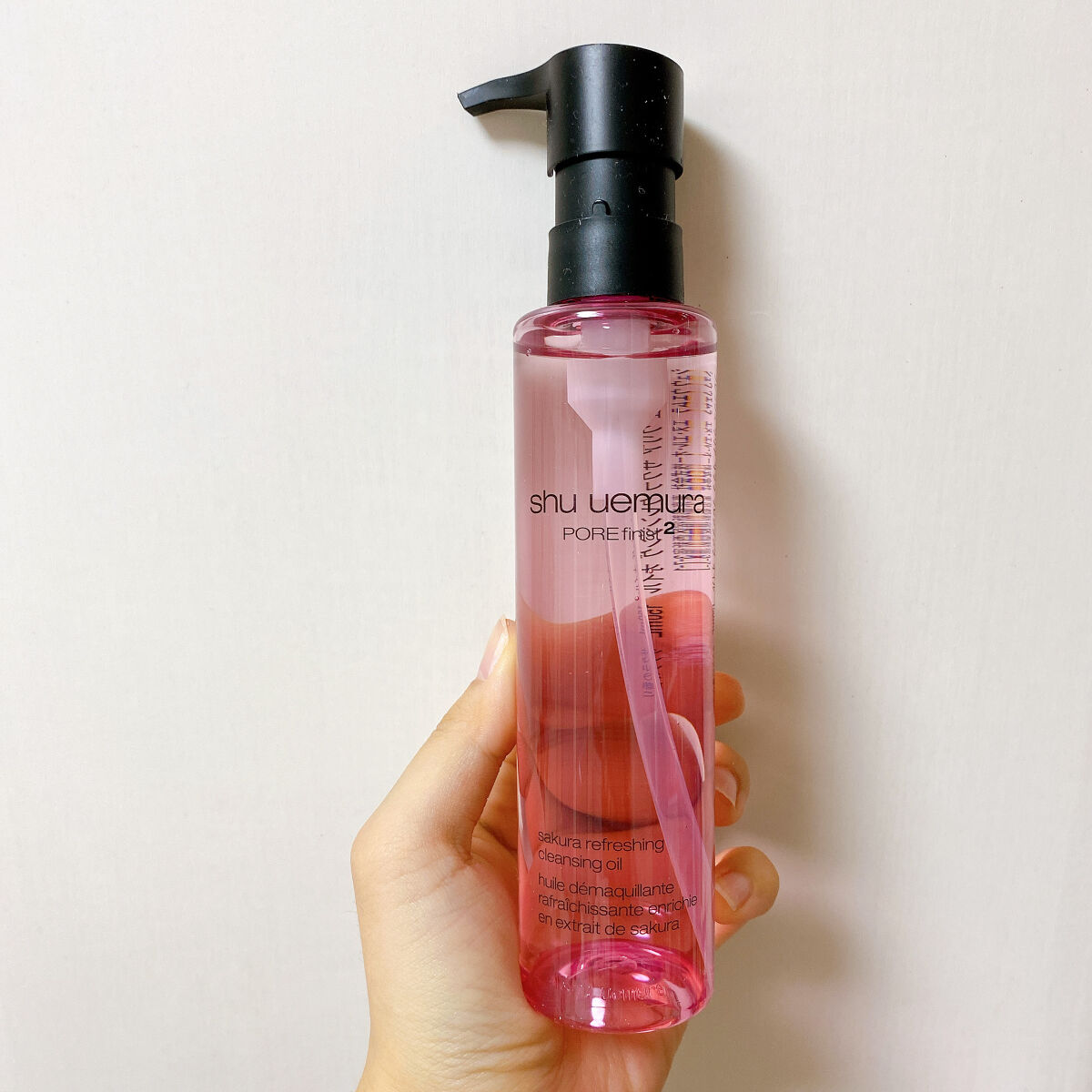 フレッシュ クリア サクラ クレンジング オイル/shu uemura/オイルクレンジングを使ったクチコミ（1枚目）