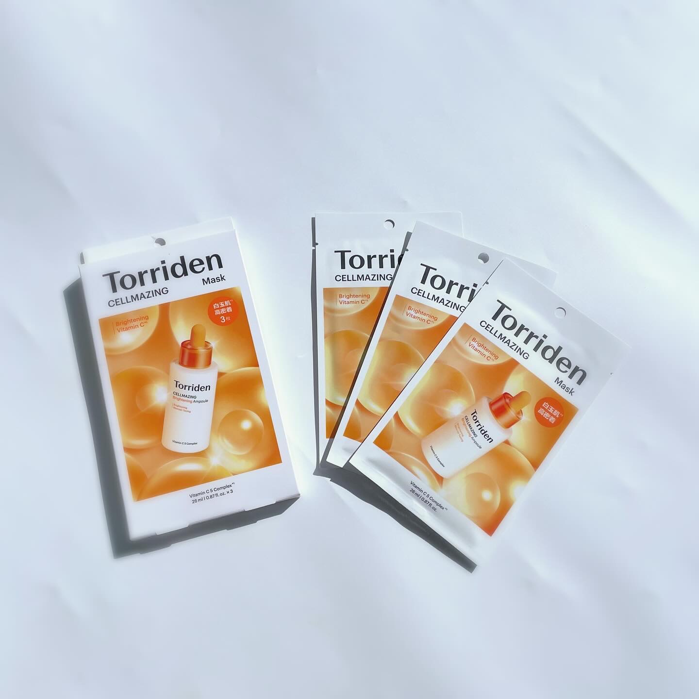 セルメイジング ビタC ブライトニングマスク/Torriden/シートマスク・パックを使ったクチコミ（3枚目）