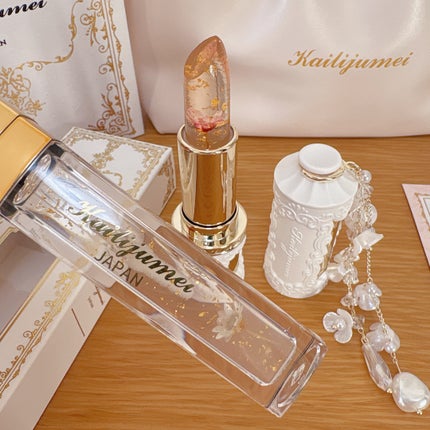 フルールロココシリーズ フラワーリップ/Kailijumei/口紅を使ったクチコミ(2枚目)