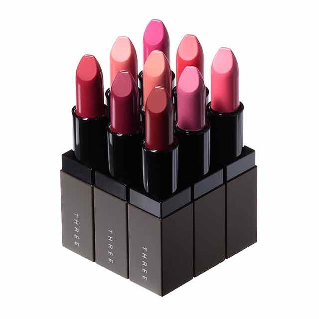 デアリングリィデミュアリップスティック/THREE/口紅を使ったクチコミ(3枚目)