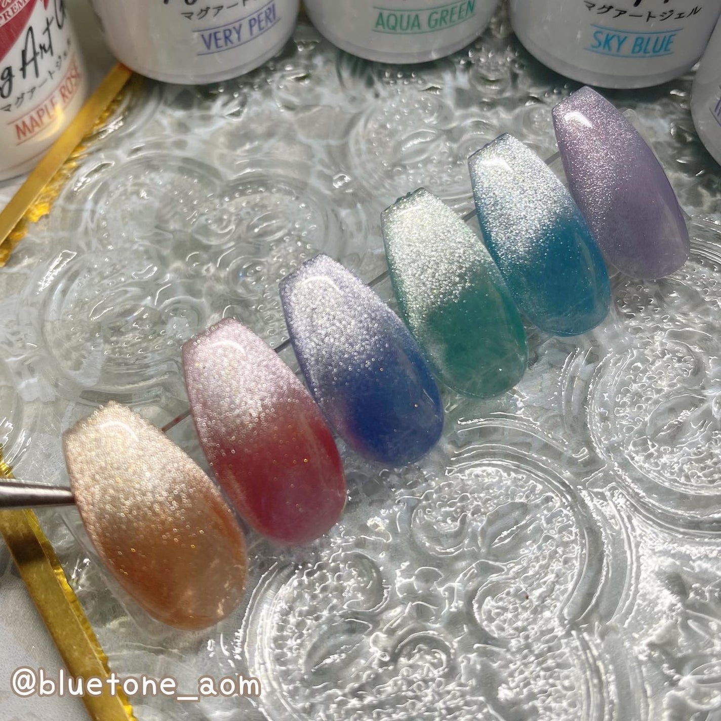 パル カラージェル/キャンドゥ/ジェルネイルを使ったクチコミ(7枚目)