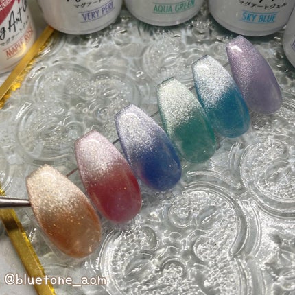 パル カラージェル/キャンドゥ/ジェルネイルを使ったクチコミ(7枚目)