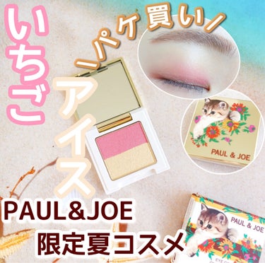 アイカラー リミテッド/PAUL & JOE BEAUTE/パウダーアイシャドウを使ったクチコミ（1枚目）