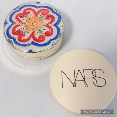 ピュアラディアントプロテクション アクアティックグロー クッションファンデーション SPF50+／PA+++ 00512/NARS/クッションファンデーションを使ったクチコミ（3枚目）