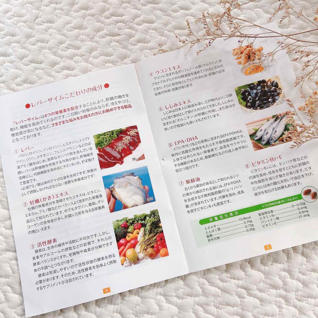 レバーザイム/ヘルシーバンク/健康サプリメントを使ったクチコミ(4枚目)