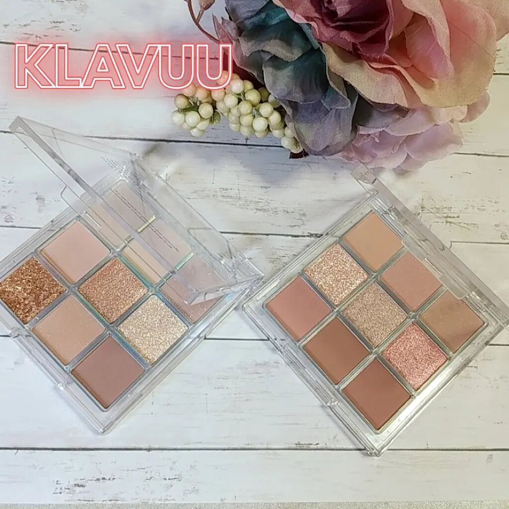 イージー ムード メーカー シャドウ パレット/KLAVUU/アイシャドウパレットを使ったクチコミ（1枚目）