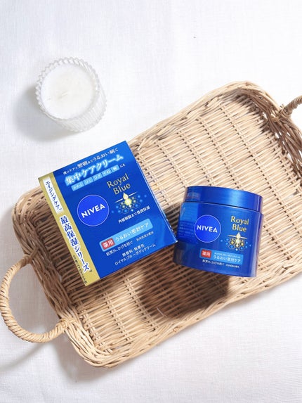 ニベア ロイヤルブルーボディクリーム うるおい密封ケア/ニベア/ボディクリームを使ったクチコミ(2枚目)