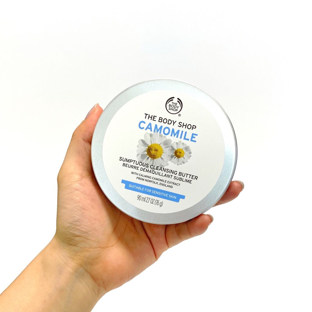 カモマイル サンプチュアス クレンジングバター/THE BODY SHOP/クレンジングバームを使ったクチコミ(7枚目)