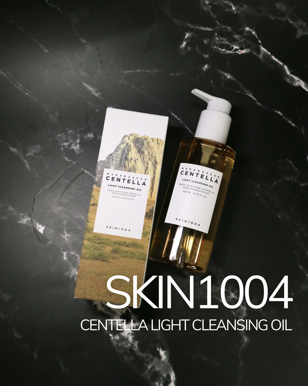 センテラ ライトクレンジングオイル/SKIN1004/オイルクレンジングを使ったクチコミ（1枚目）