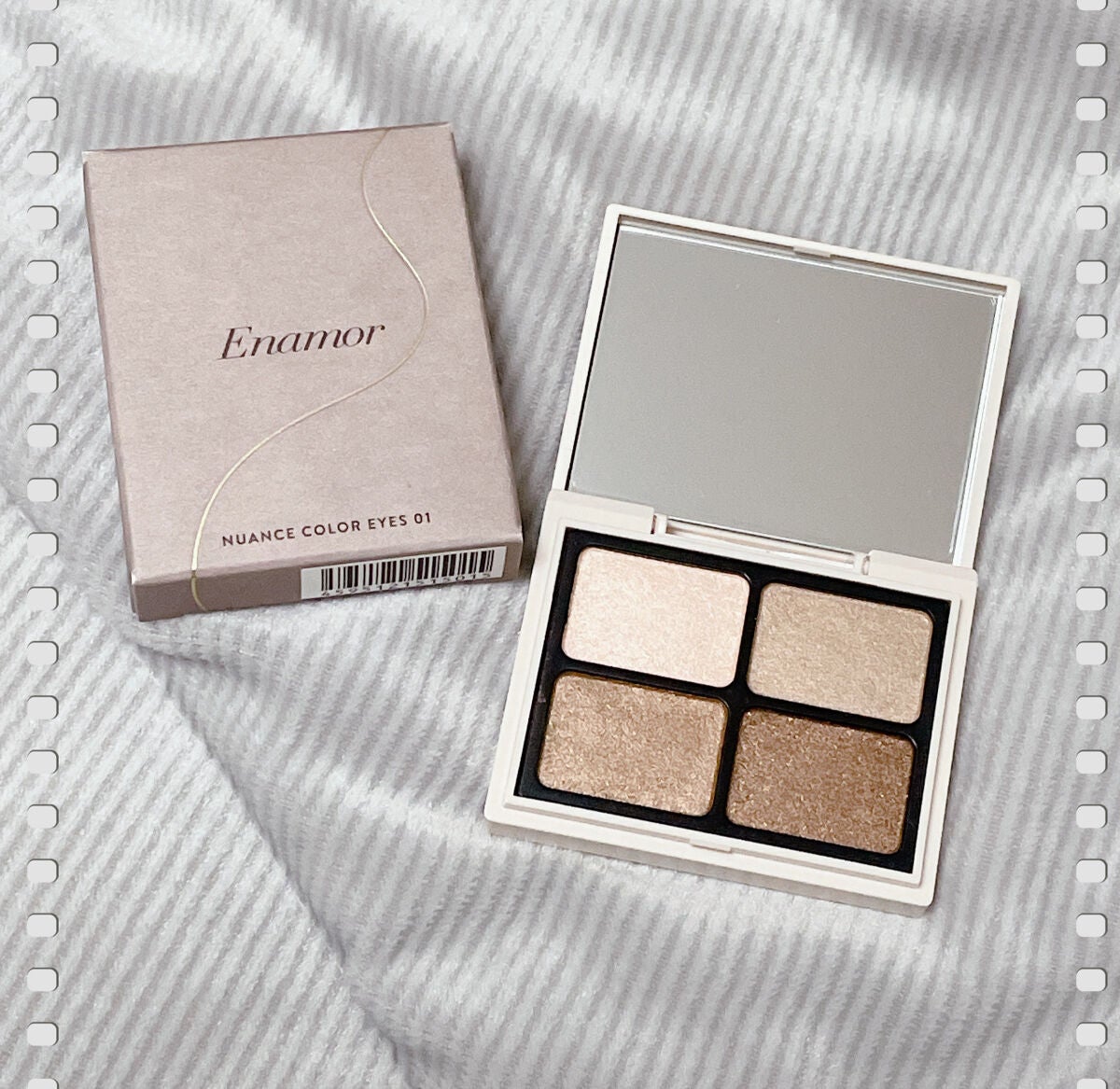 ニュアンスカラーアイズ/Enamor/アイシャドウパレットを使ったクチコミ(1枚目)