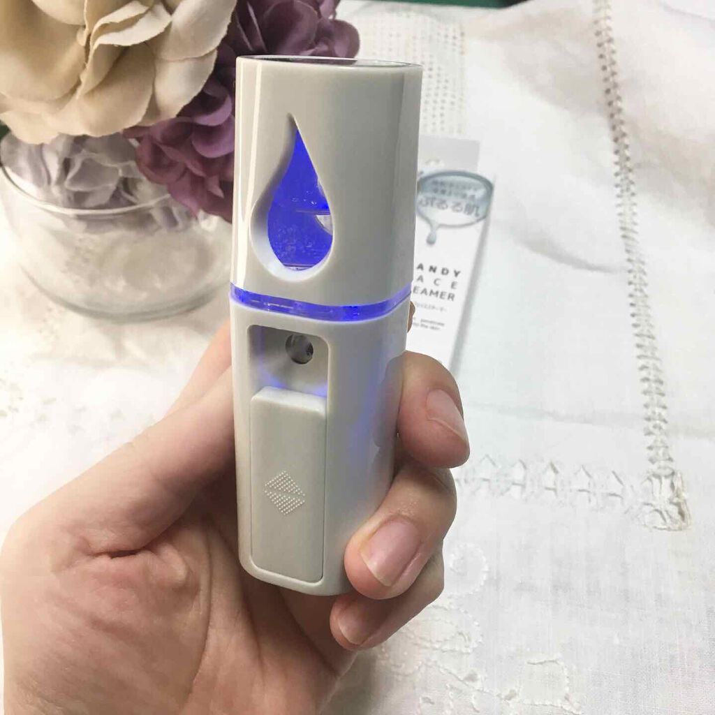 ハンディフェイススチーマー/3COINS/美顔器・マッサージを使ったクチコミ(3枚目)