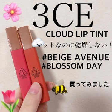 3CE CLOUD LIP TINT/3CE/口紅を使ったクチコミ（1枚目）