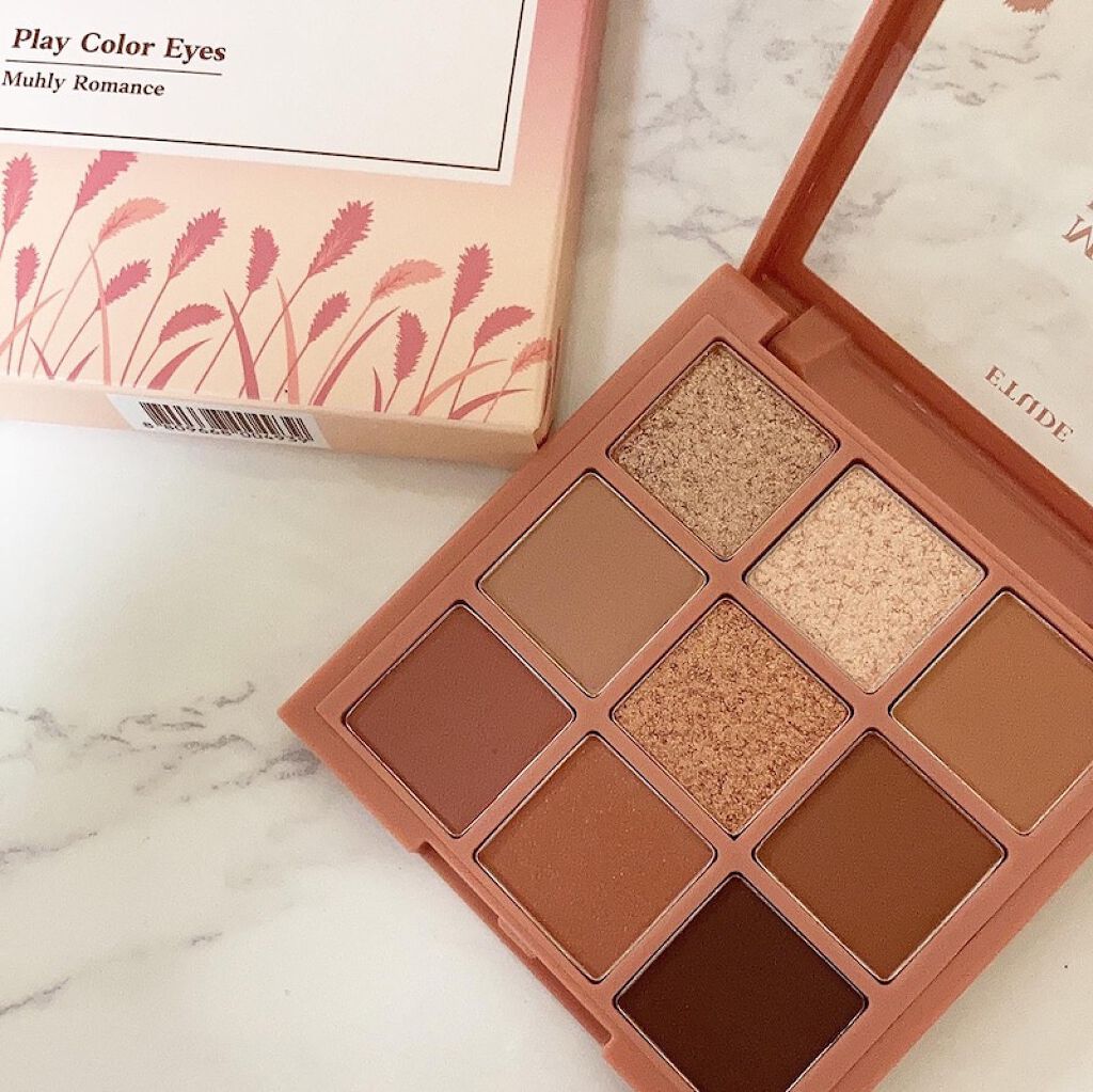 プレイカラーアイズ ミューリーロマンス/ETUDE/アイシャドウパレットを使ったクチコミ（2枚目）