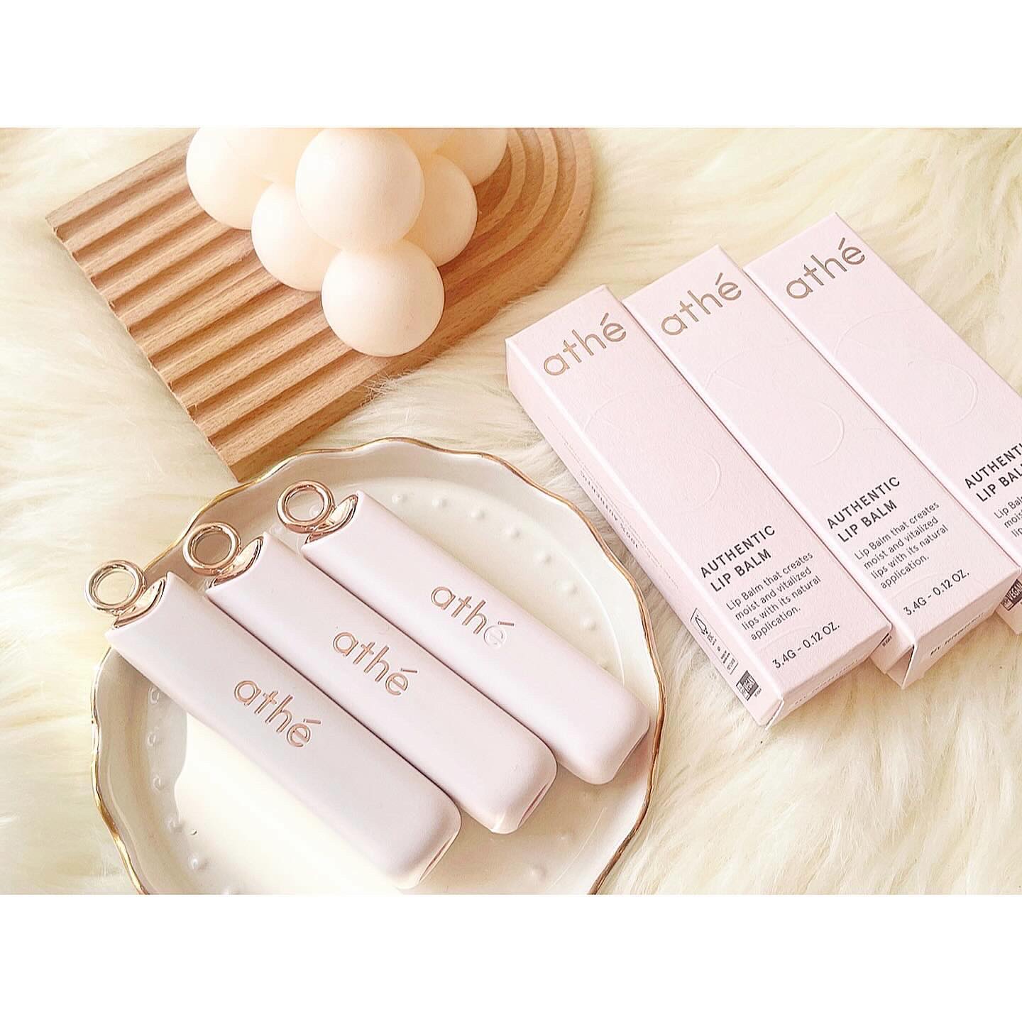 オーセンティック リップ バーム/athé/口紅を使ったクチコミ（2枚目）