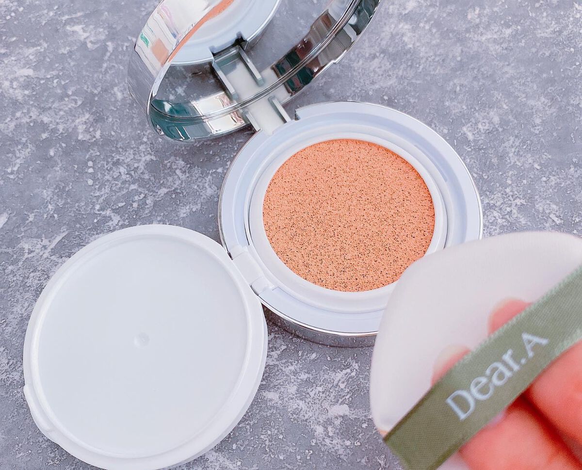 スリムフィット エバーラスティング クッション/Dear.A/クッションファンデーションを使ったクチコミ(2枚目)