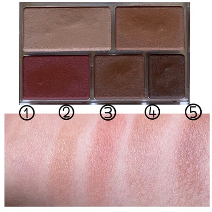 パーフェクトマルチアイズ/キャンメイク/アイシャドウパレットを使ったクチコミ(4枚目)