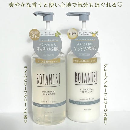 ボタニカルシャンプー/トリートメント(スカルプクレンズ) /BOTANIST/市販シャンプーを使ったクチコミ(2枚目)