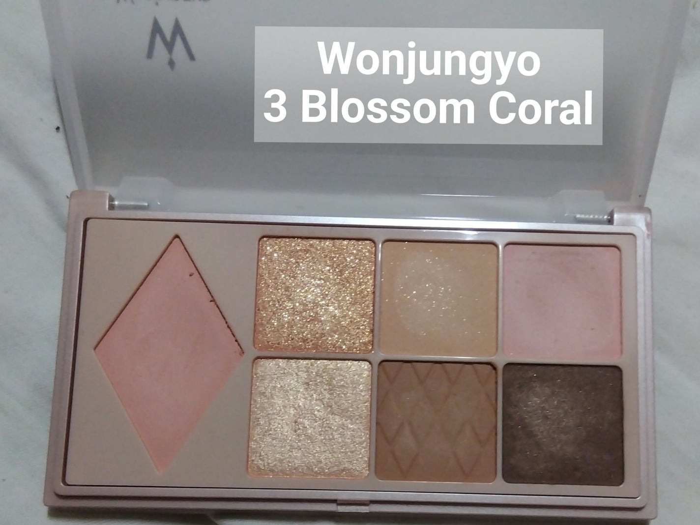 ウォンジョンヨ W デイリームードアップパレット /Wonjungyo/アイシャドウパレットを使ったクチコミ(1枚目)